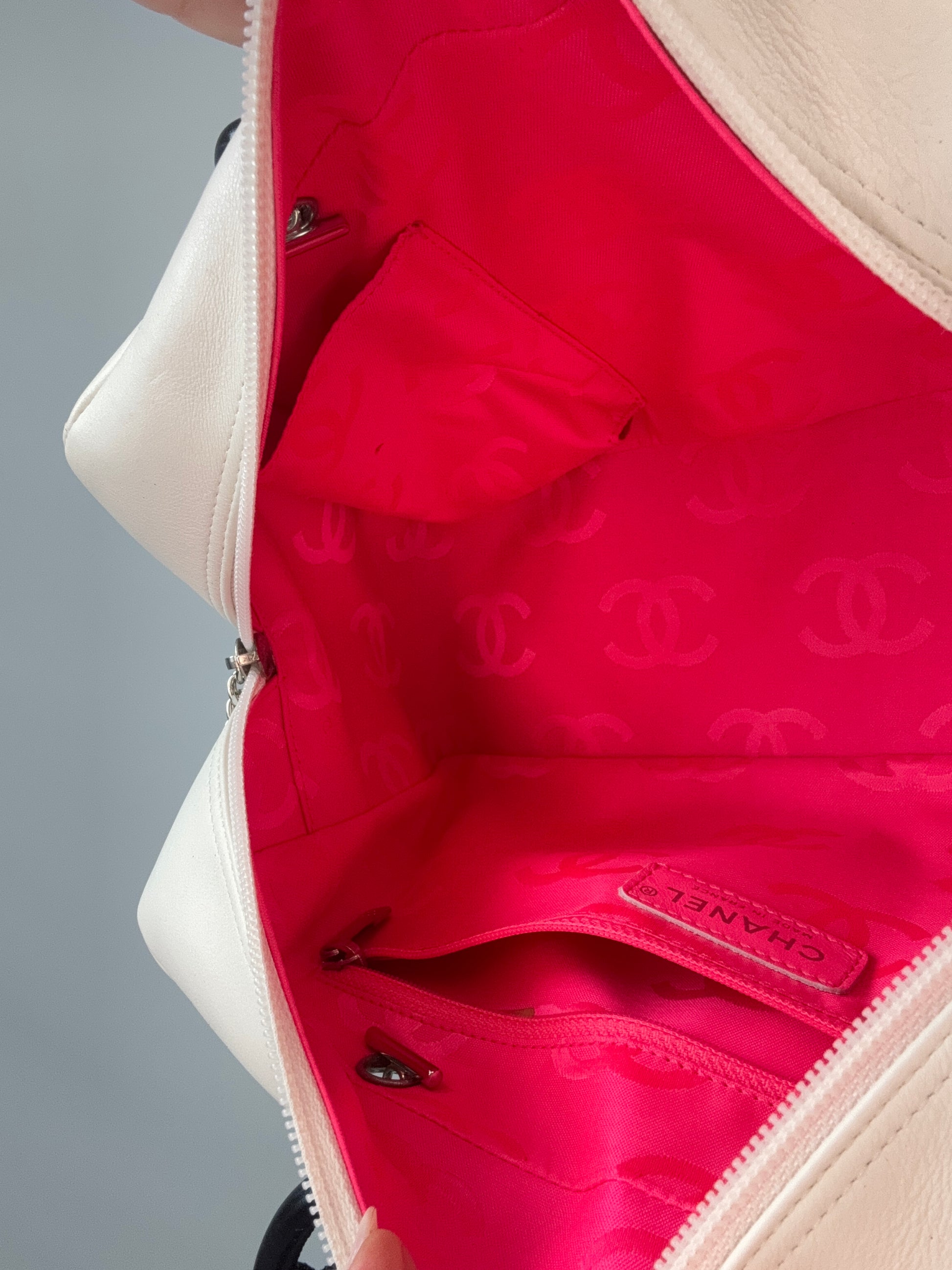 Chanel Cambon Ligne Bowler Bag interior image 2