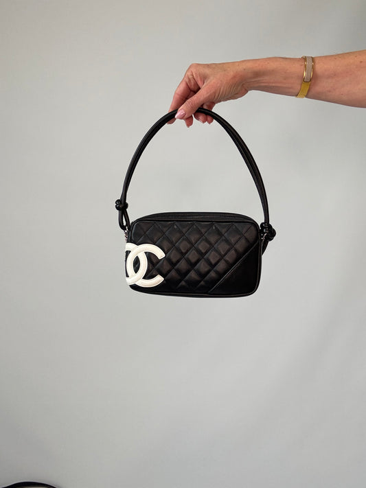 Chanel Ligne Cambon Pochette Shoulder Bag - 2005