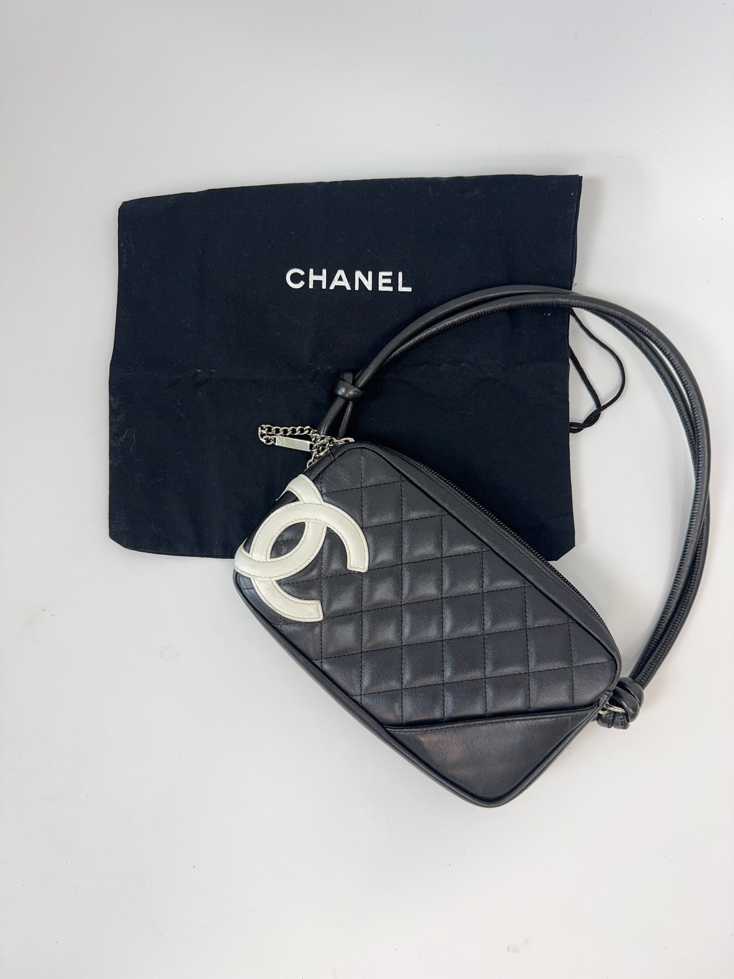 Chanel Ligne Cambon Pochette Shoulder Bag - 2005 with dust bag