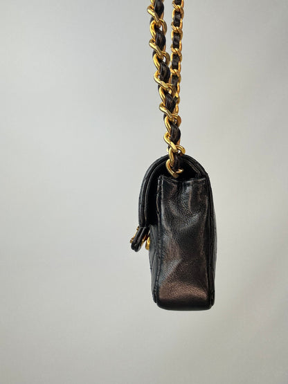 Chanel Micro Quilted Flap Bag right side