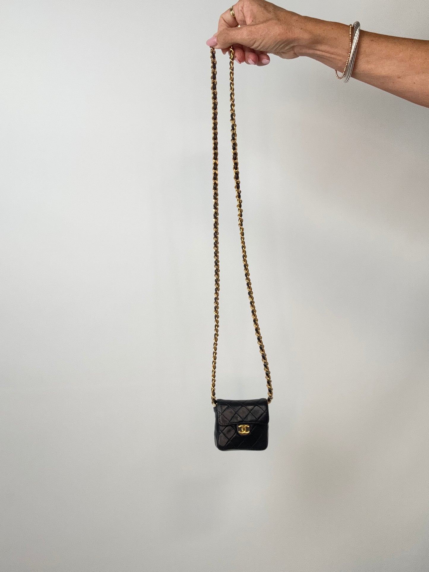 Chanel Micro Quilted Flap Bag