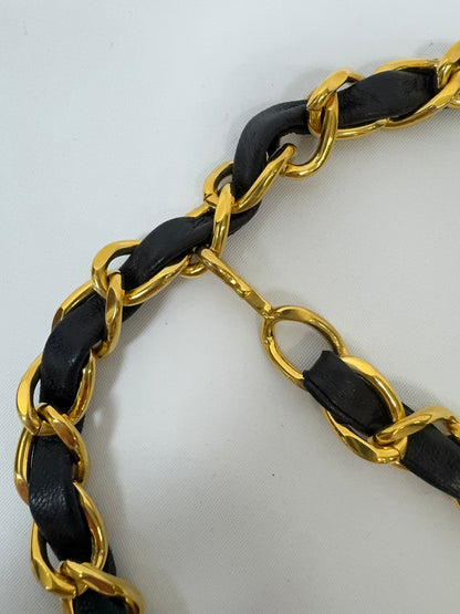 Chanel Quilted Lambskin Micro Mini Belt Bag - Black gold hardware 2