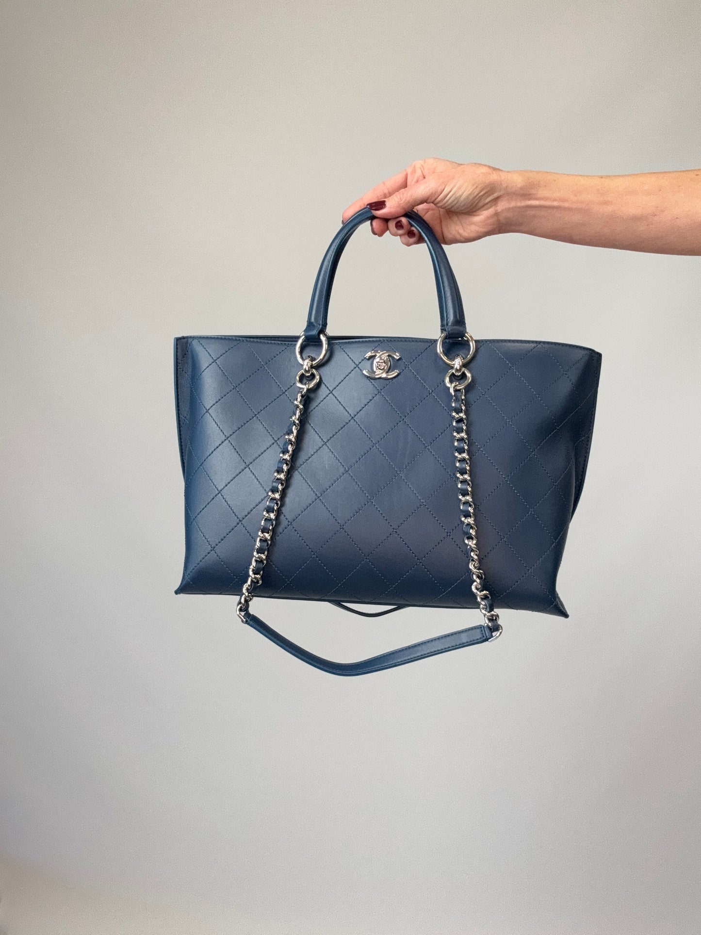 Chanel Ring My Bag Tote in Blue