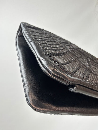 Chanel Sequin Grand Palais Clutch front left bottom corner