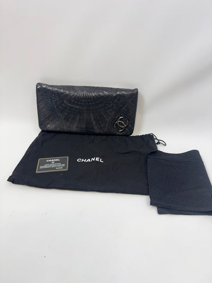 Chanel Sequin Grand Palais Clutch with dust bag and auth. card