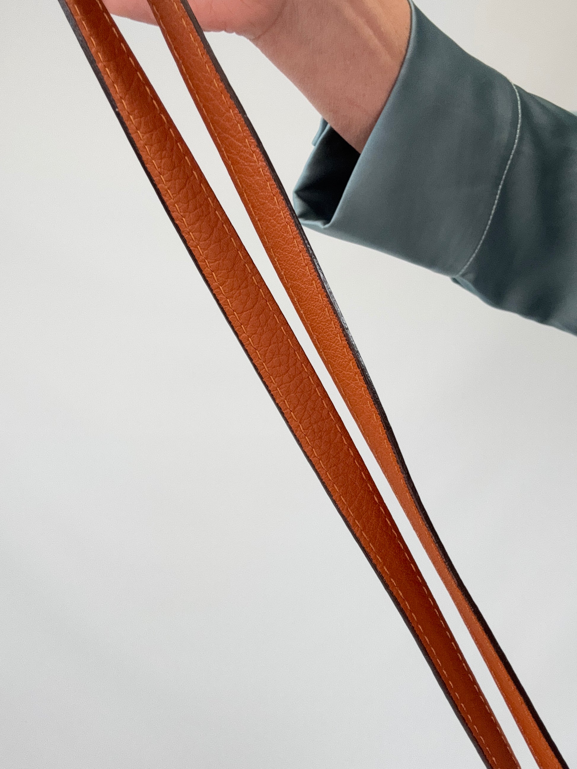 Chloé Calfskin Mini Marcie Satchel shoulder strap