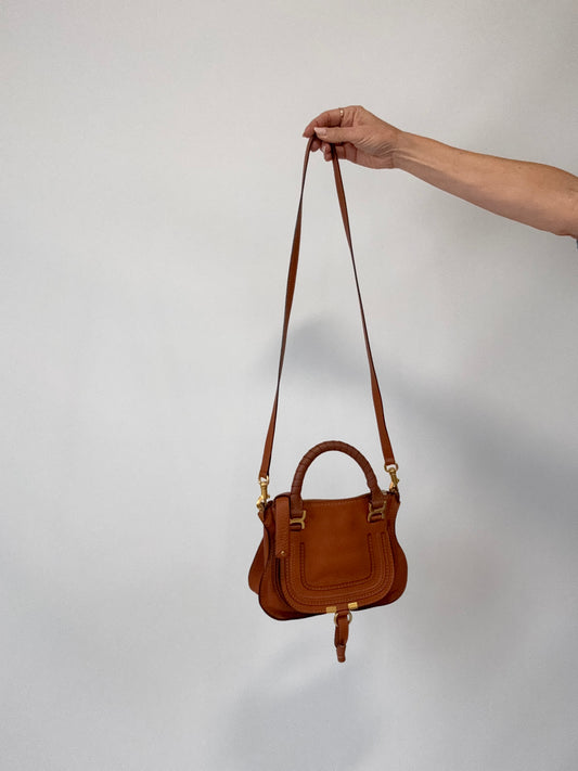 Chloé Calfskin Mini Marcie Satchel