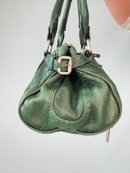 Chloé Paddington Satchel – Emerald Green left side