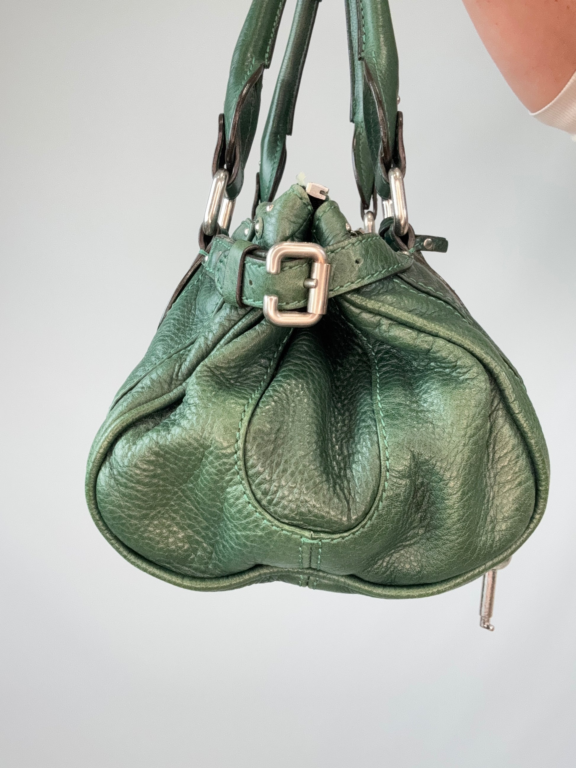Chloé Paddington Satchel – Emerald Green right side
