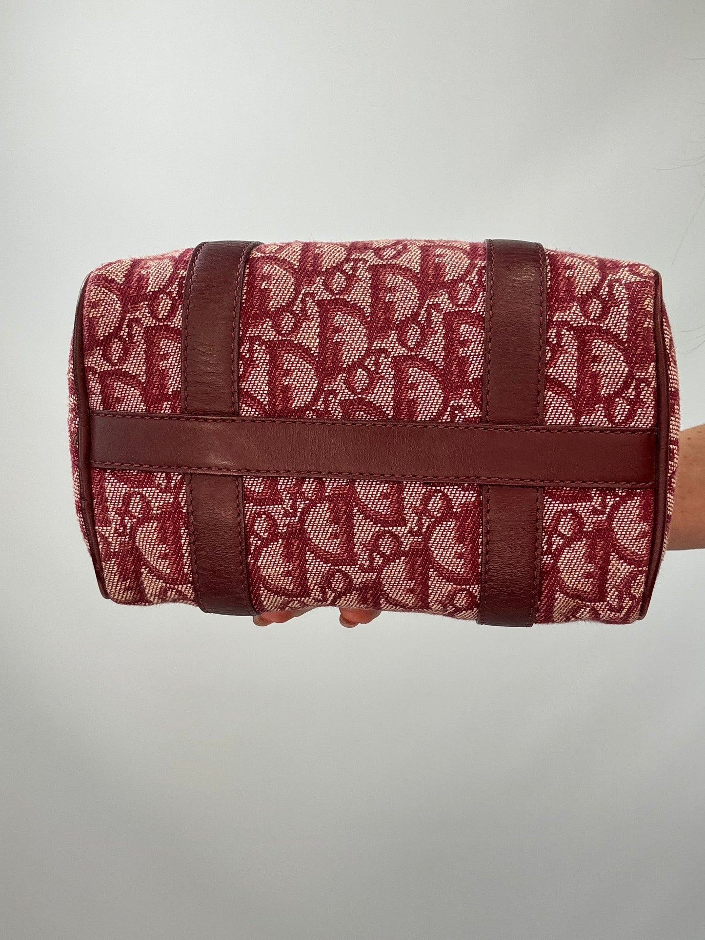 Dior Trotter Mini Boston Bag bottom of bag