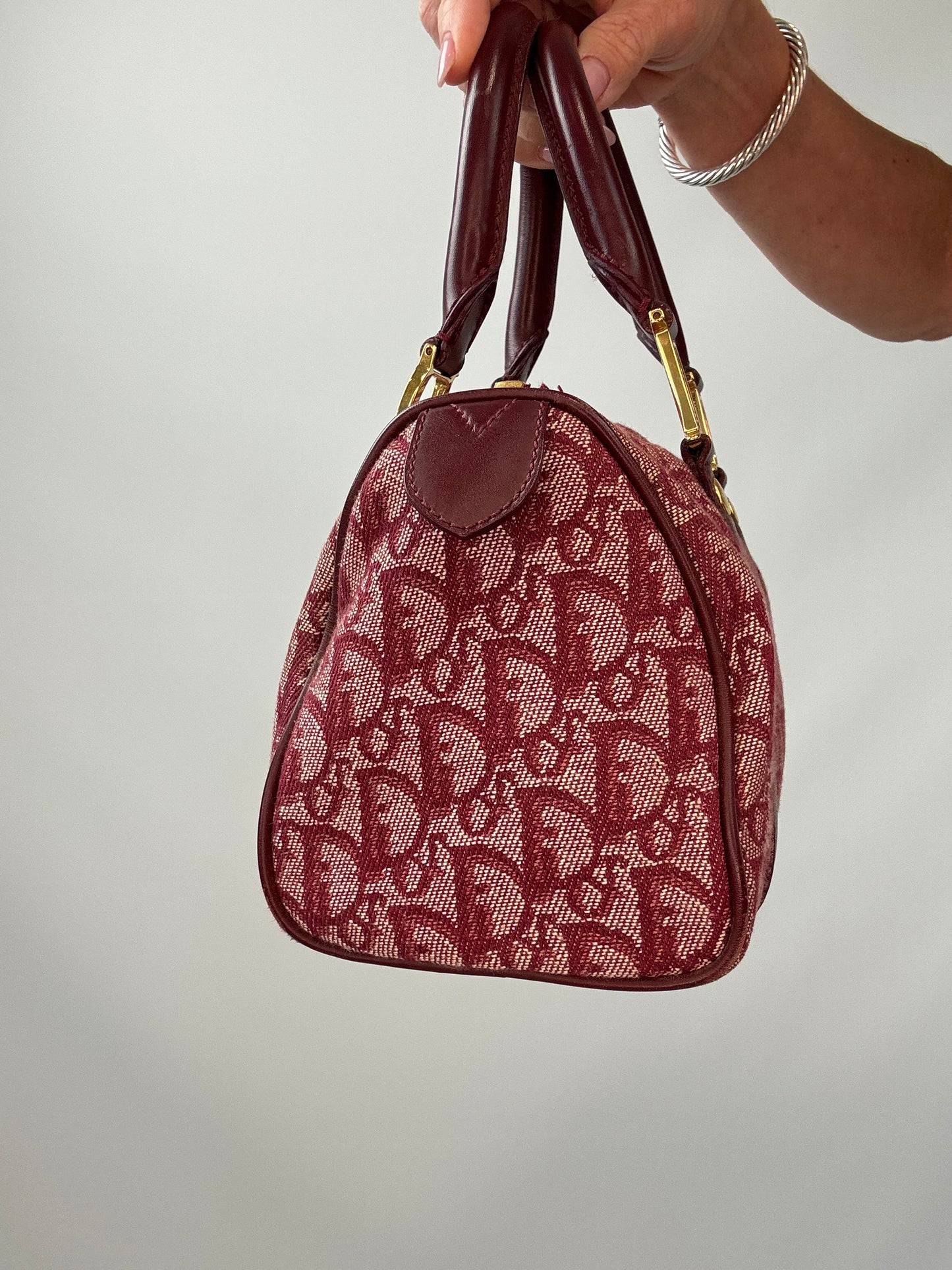 Dior Trotter Mini Boston Bag right side
