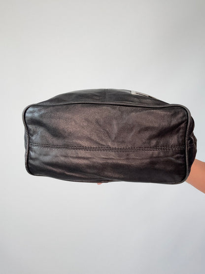 Fendi Calfskin Leather Hobo Bag - Vintage bottom of handbag
