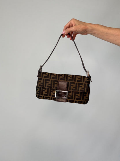 Fendi Zucca Baguette - Vintage 1999