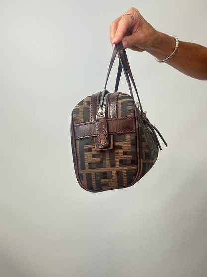 Fendi Zucca East_West_ Boston Bag right side