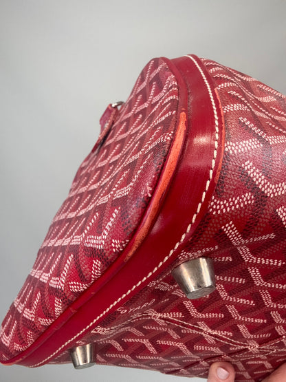 Goyard Goyardine Croisiere 35 back left bottom corner