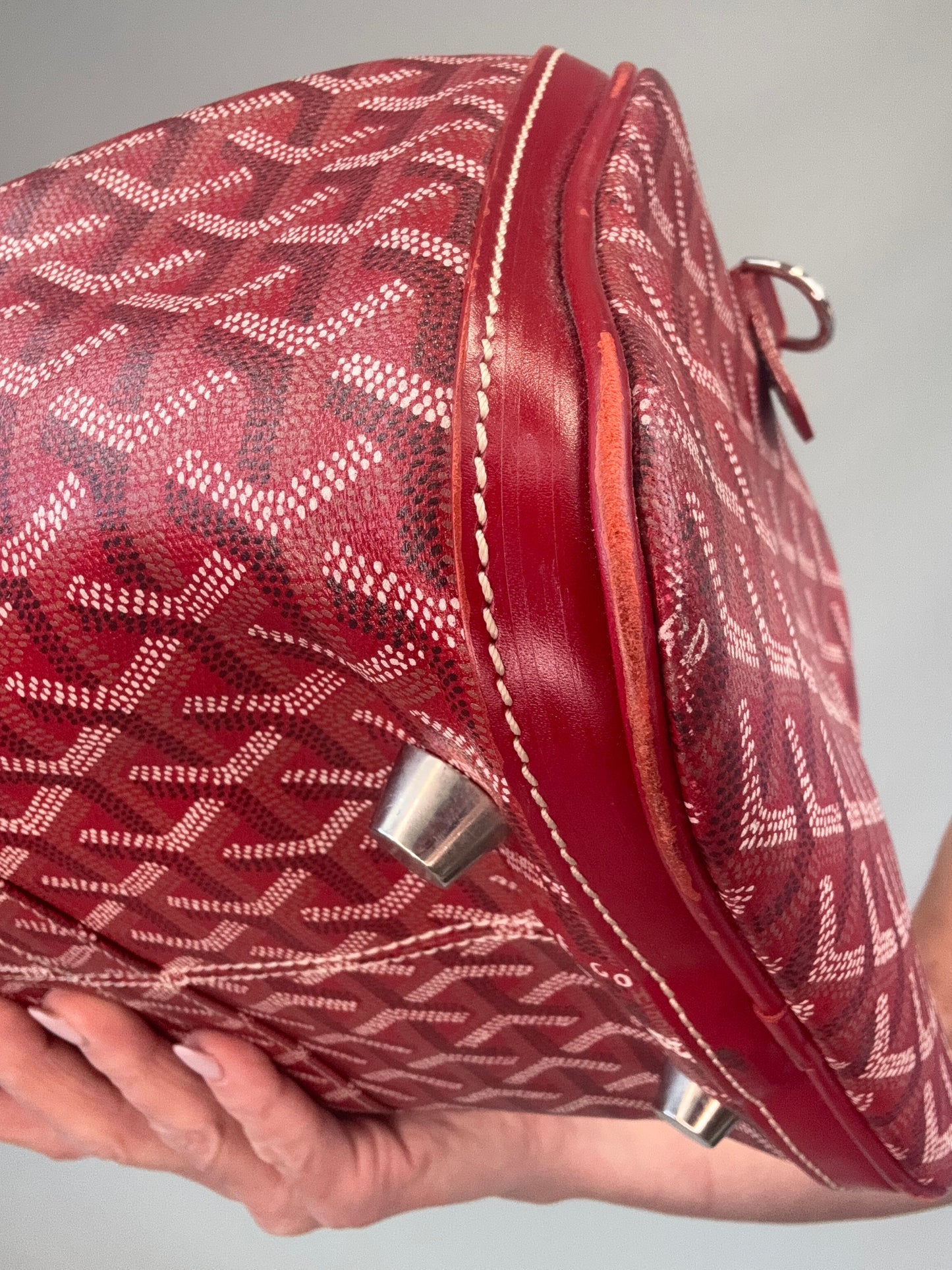 Goyard Goyardine Croisiere 35 back right bottom corner 2