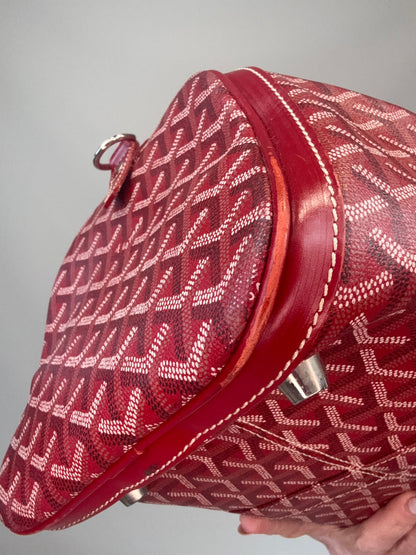 Goyard Goyardine Croisiere 35 front left bottom corner