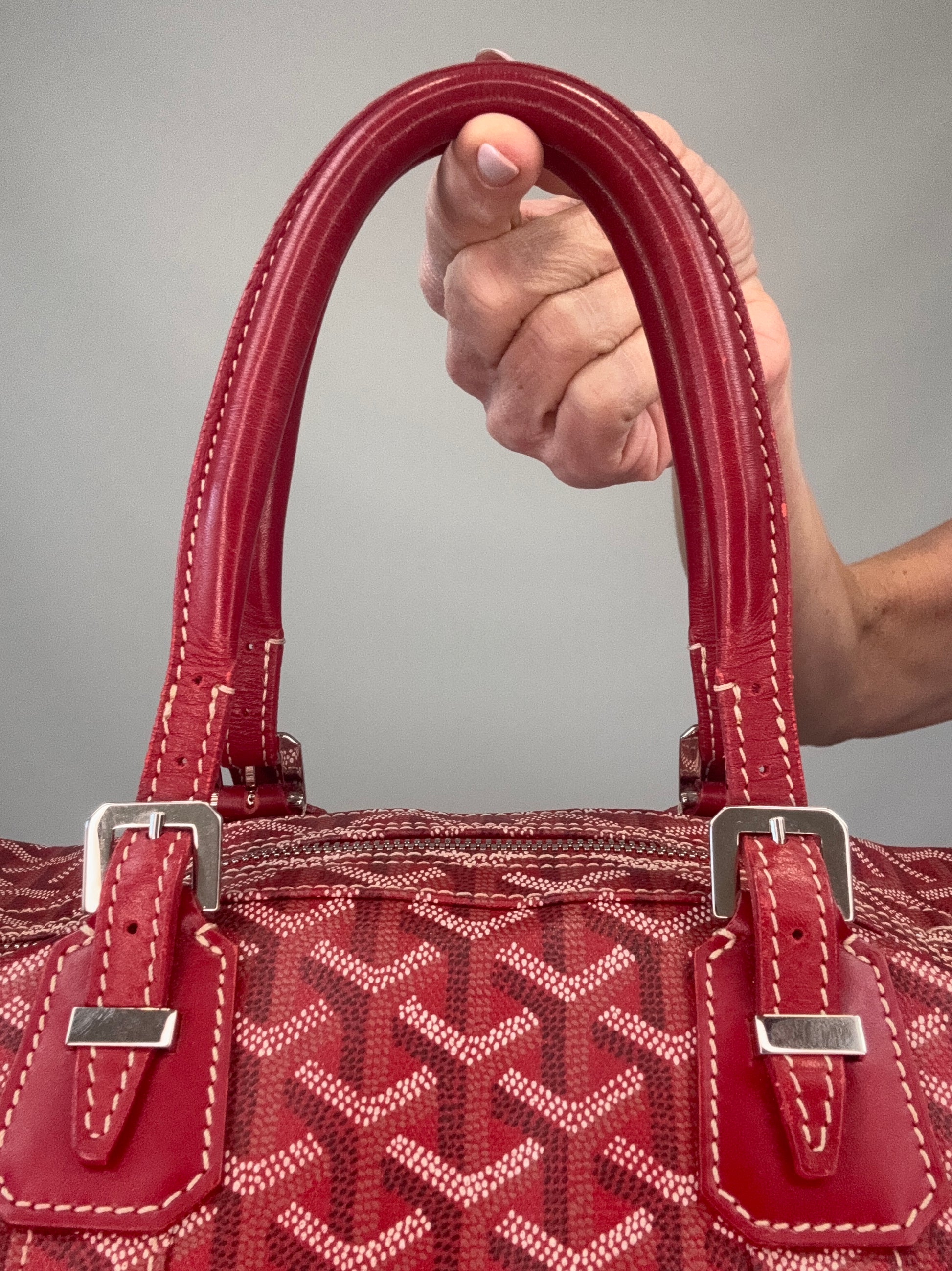 Goyard Goyardine Croisiere 35 top handles