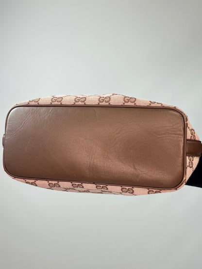 Gucci GG Canvas Hobo Bag bottom