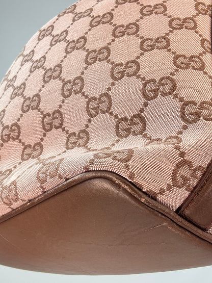 Gucci GG Canvas Hobo Bag front right bottom corner