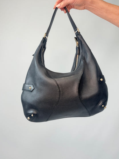 Gucci Horsebit Heritage Hobo Bag back of handbag