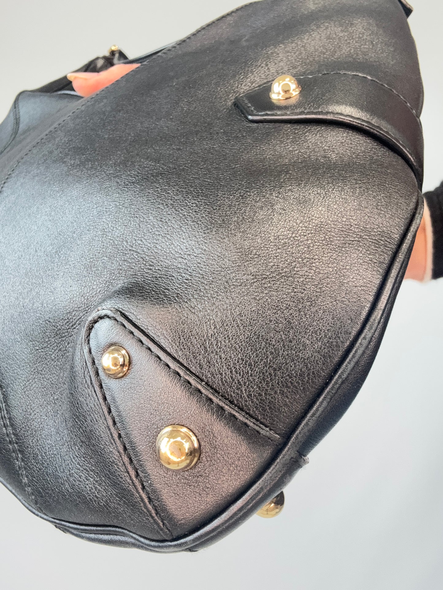 Gucci Horsebit Heritage Hobo Bag back right corner