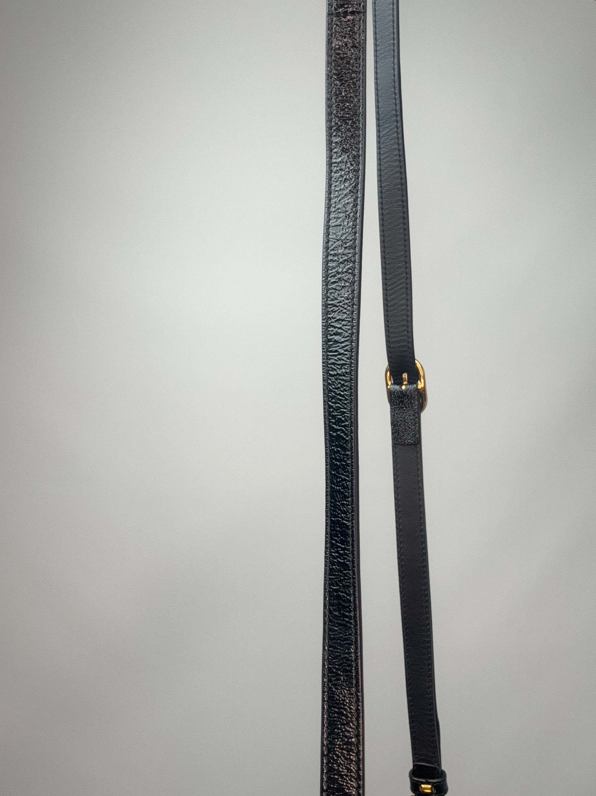 Gucci Mini Suede Ophidia Crossbody Bag other side of strap