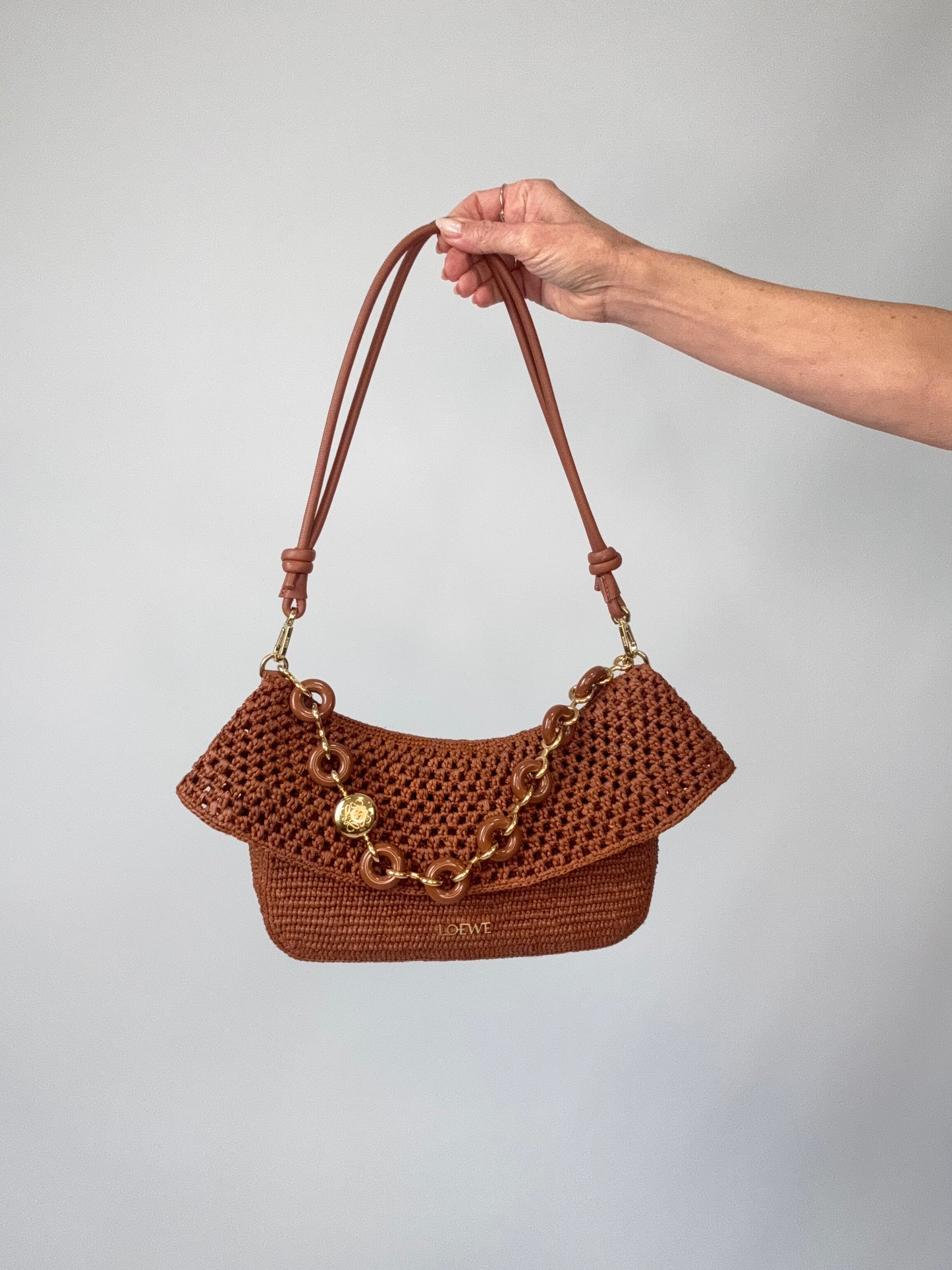Loewe X Paula's Ibiza Ola Medium Shoulder Bag