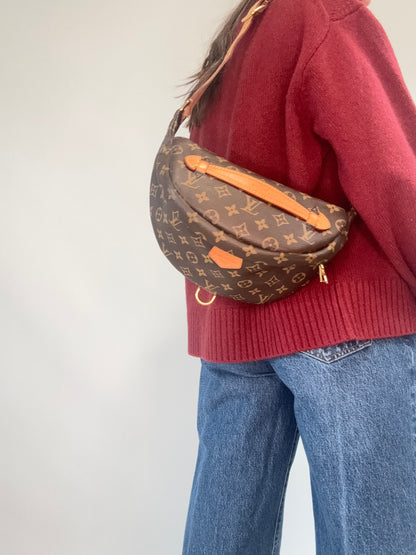 Louis Vuitton Monogram Canvas Bumbag 2018 modeled 2