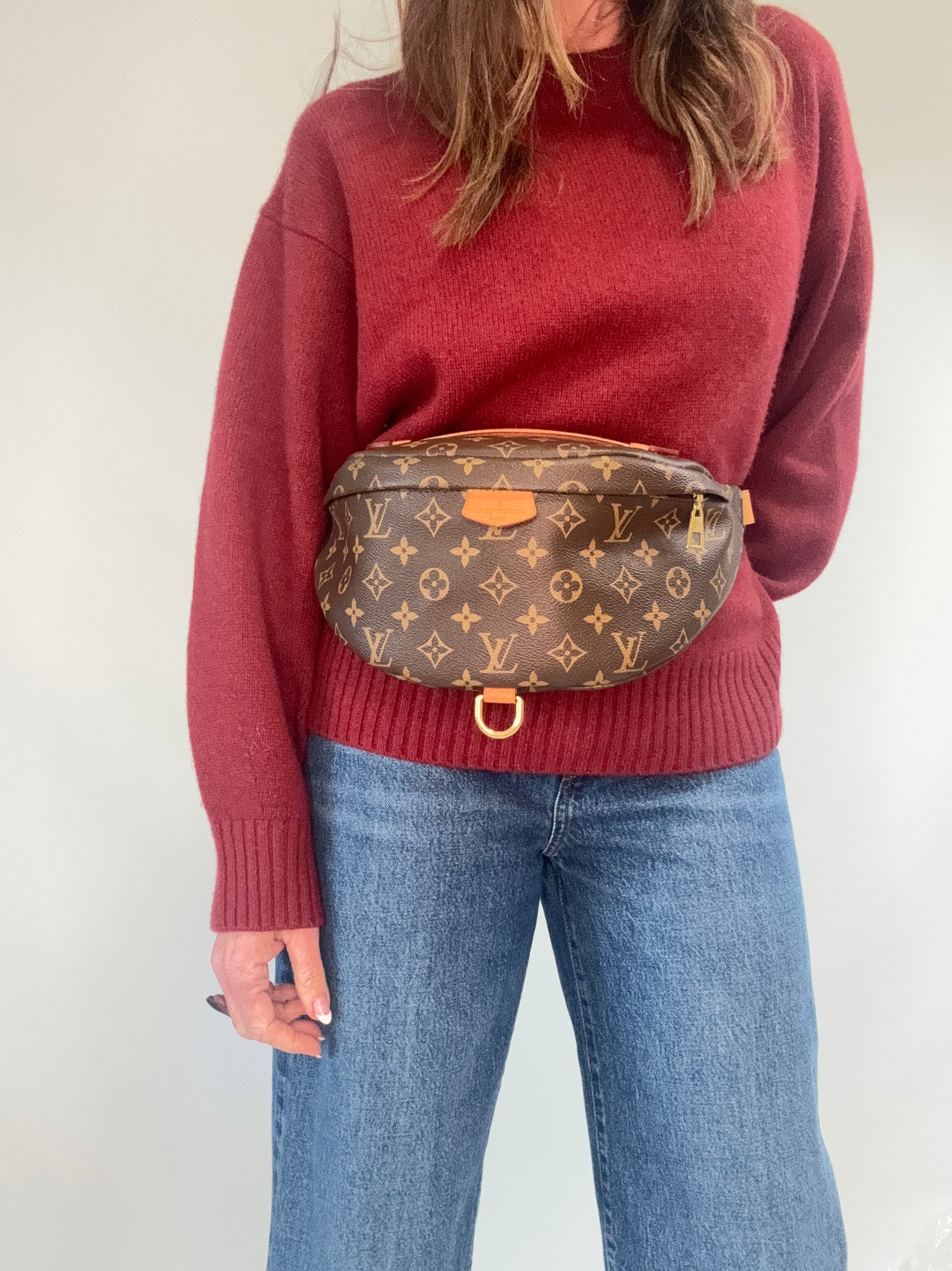 Louis Vuitton Monogram Canvas Bumbag 2018 modeled 3