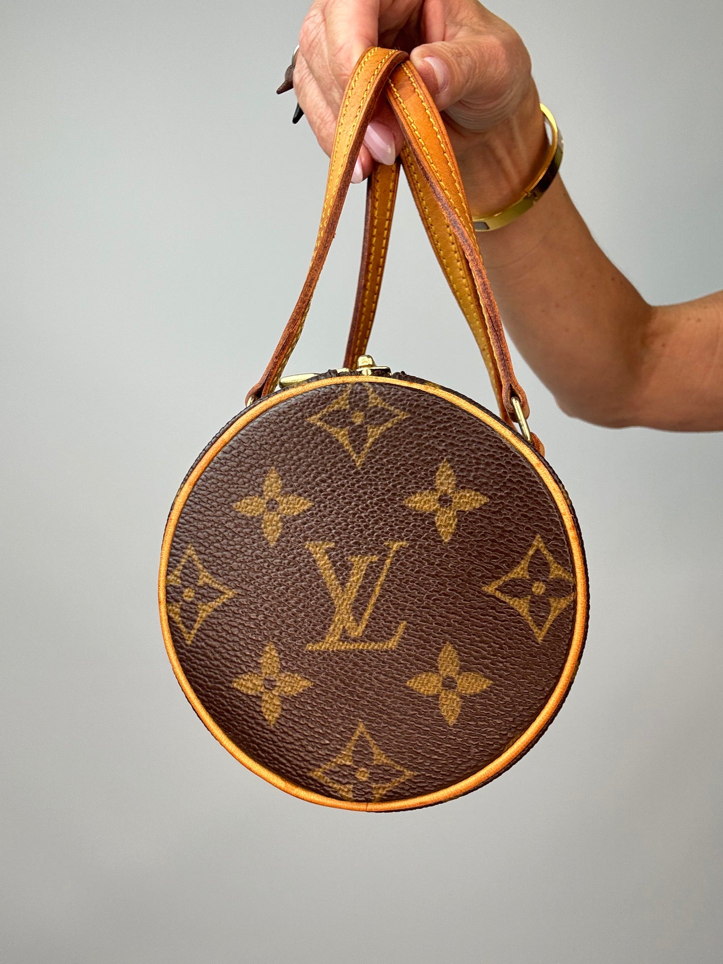 Louis Vuitton Monogram Canvas Papillon 19 left side