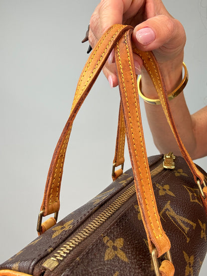 Louis Vuitton Monogram Canvas Papillon 19 top handles back left side