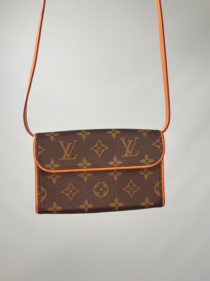 Louis Vuitton Monogram Canvas Pochette Florentine Belt Bag front