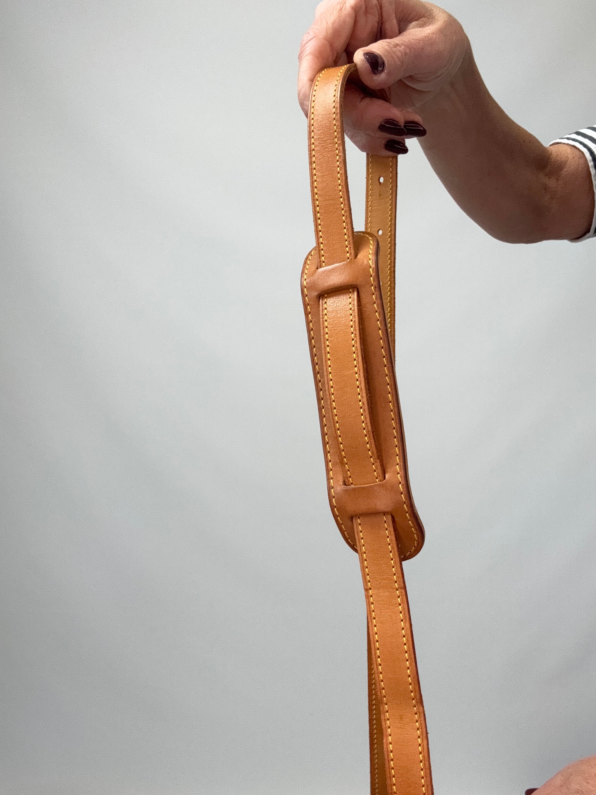 LOUIS VUITTON Monogram Canvas Sologne shoulder pad