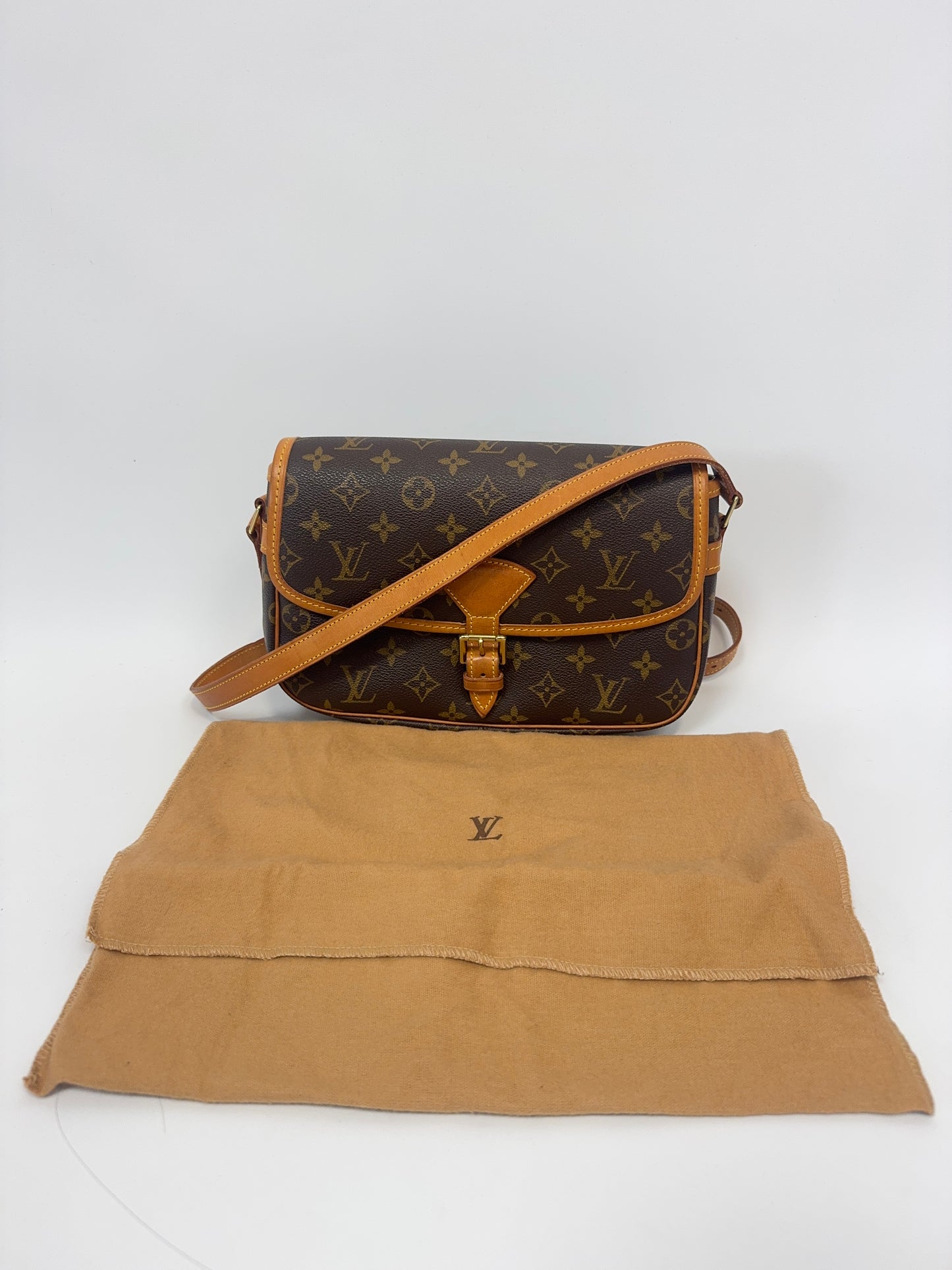 LOUIS VUITTON Monogram Canvas Sologne with dust bag