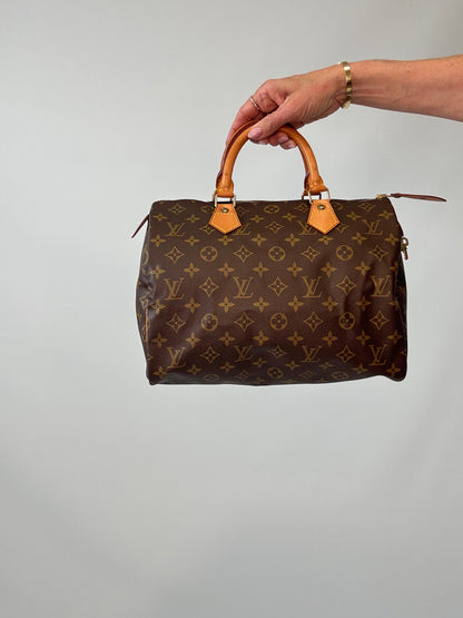 Louis Vuitton Monogram Canvas Speedy 30 - 1990
