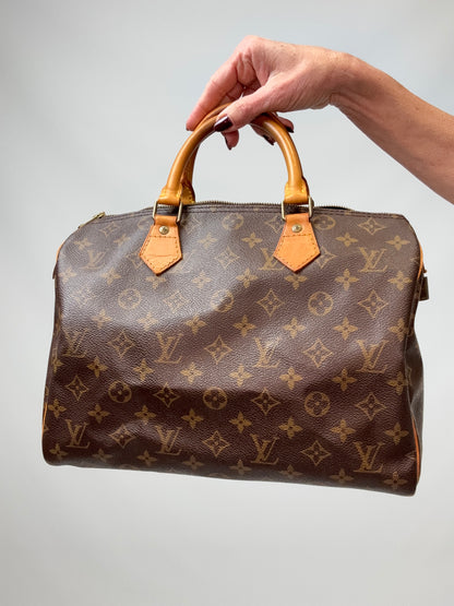 LOUIS VUITTON Monogram Canvas Speedy 30