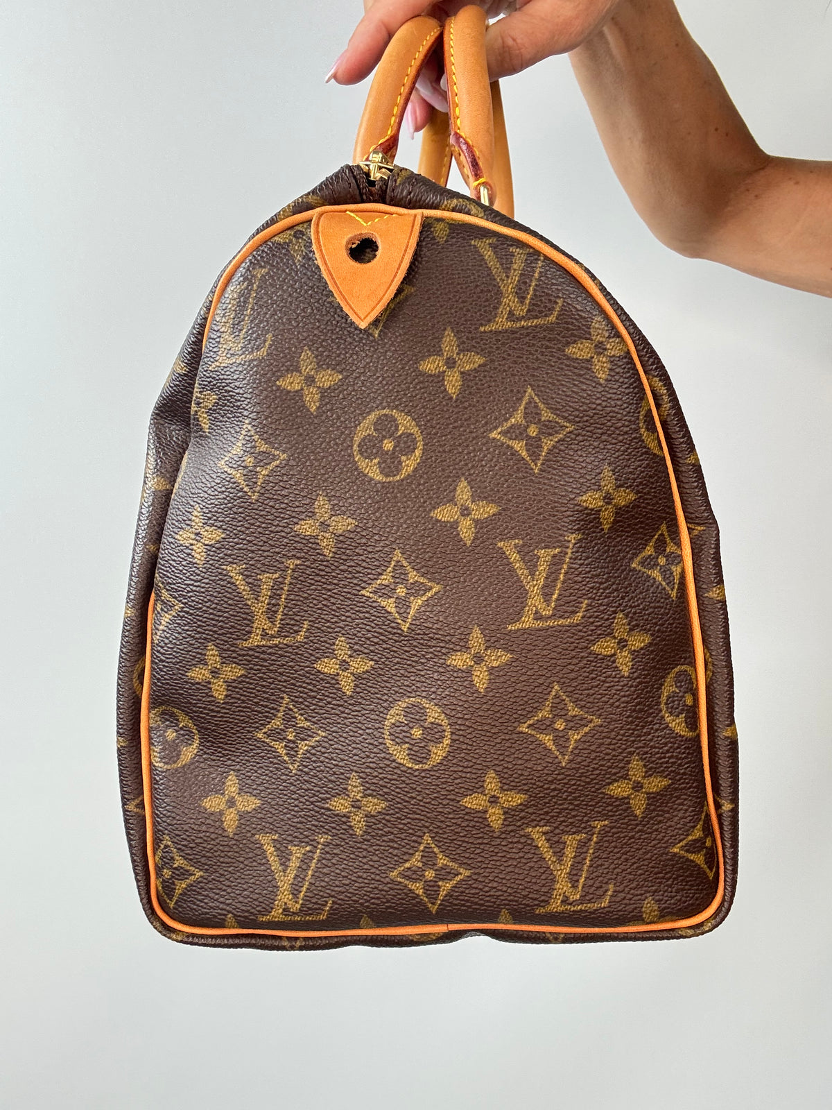 Louis Vuitton Monogram Canvas Speedy 30 - Vintage right side