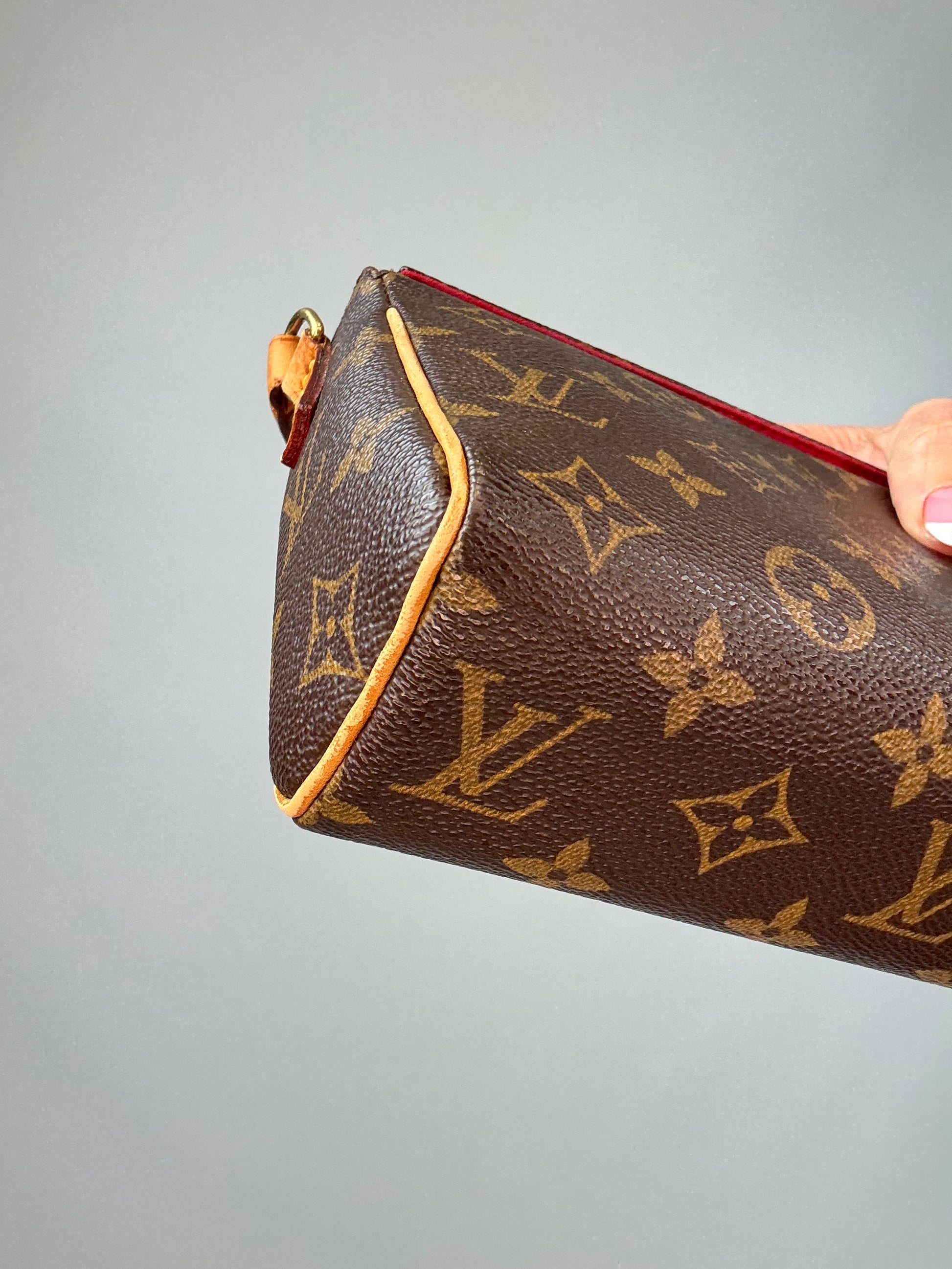 Louis Vuitton Monogram Recital Bag front left bottom corner
