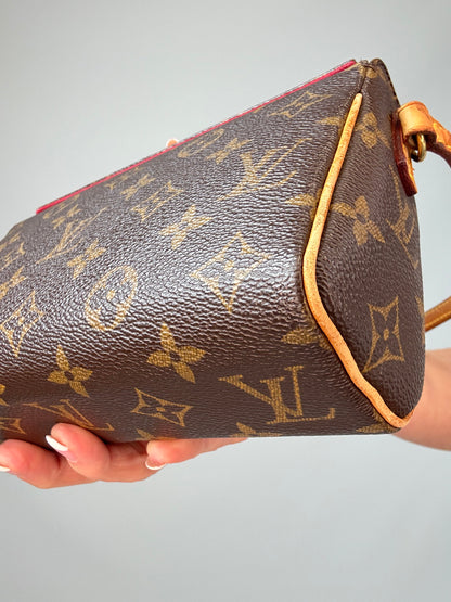 Louis Vuitton Monogram Recital Bag front right bottom corner