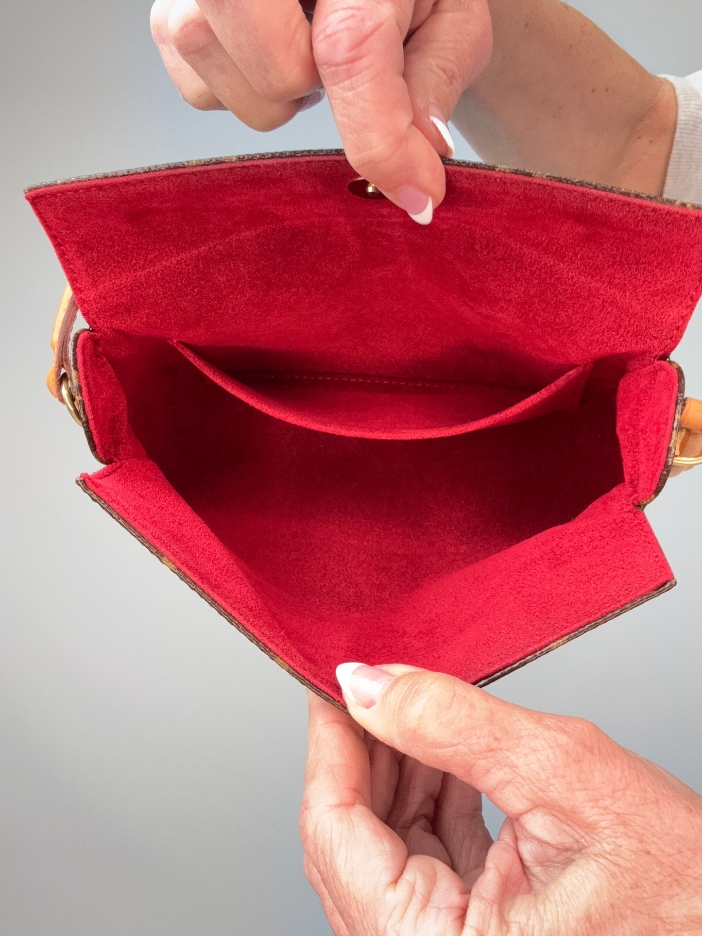 Louis Vuitton Monogram Recital Bag interior