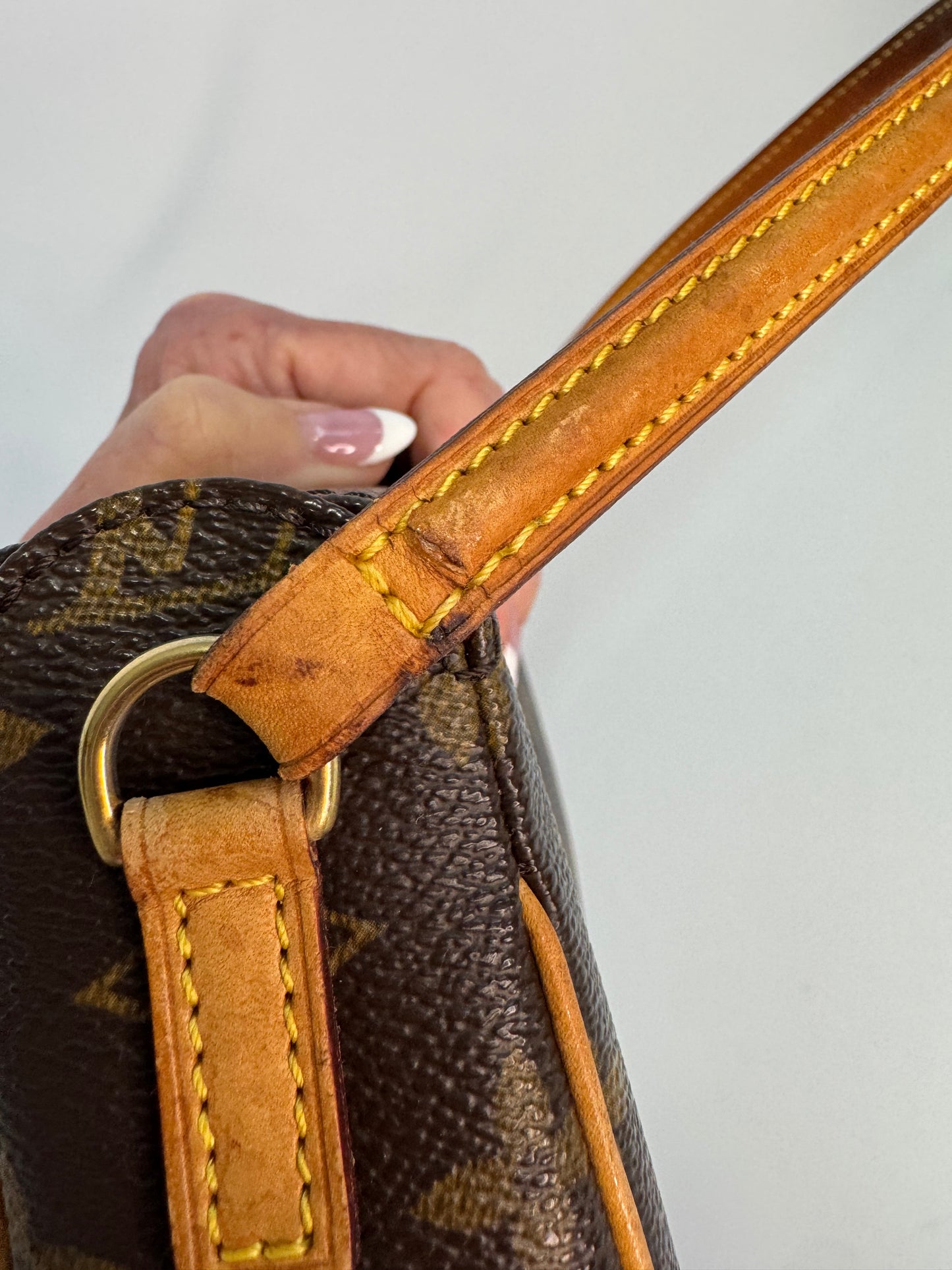 Louis Vuitton Monogram Recital Bag strap wear