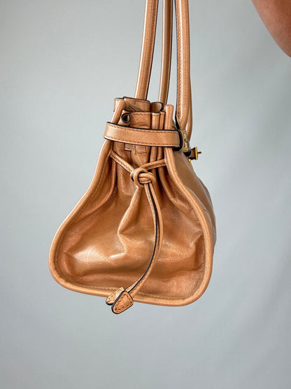Prada Medium Bonnie East West Tote left side