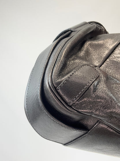 Saint Laurent Mombasa Hobo Bag  front left bottom corner