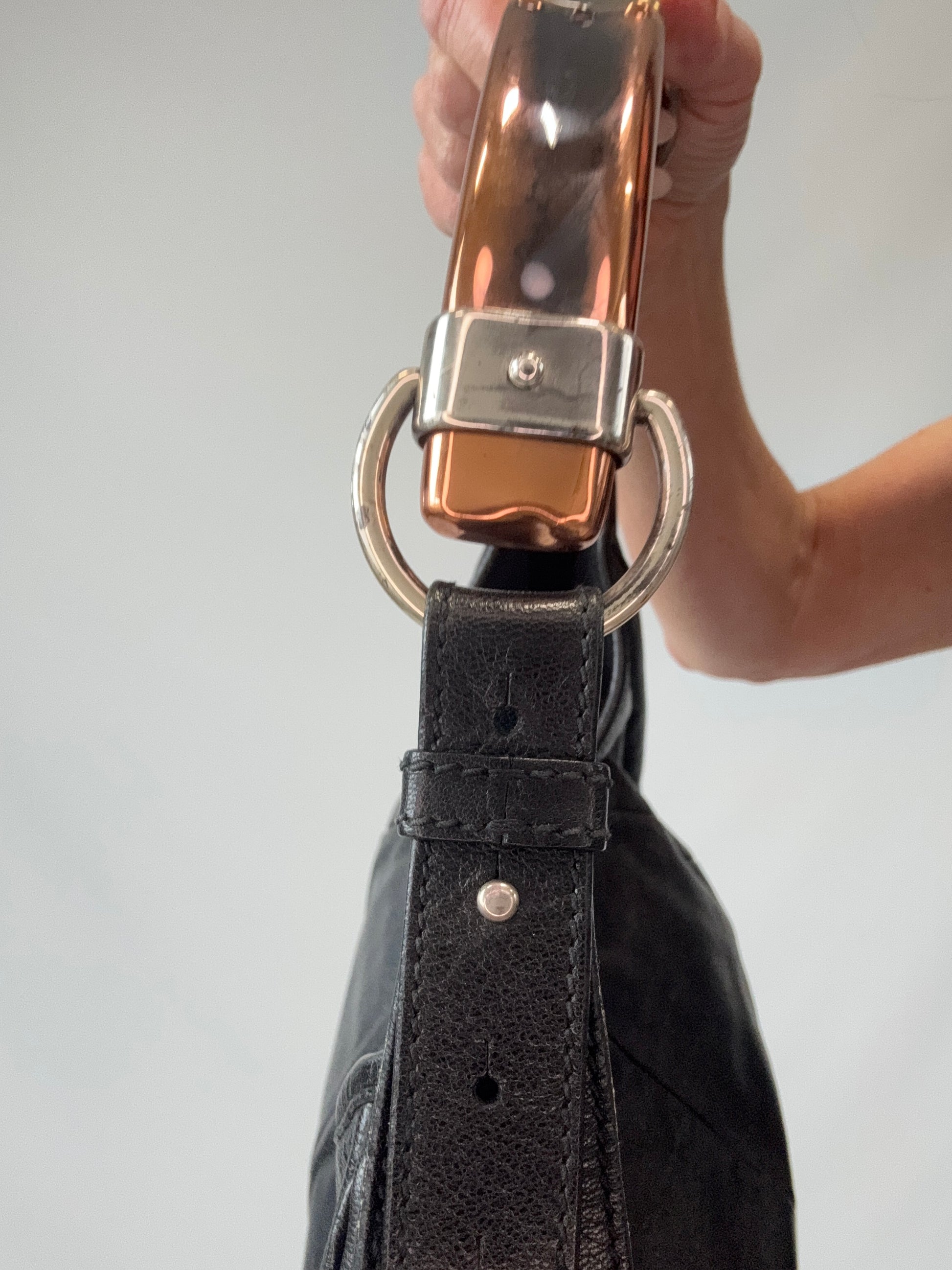 Saint Laurent Mombasa Hobo Bag  hardware 2