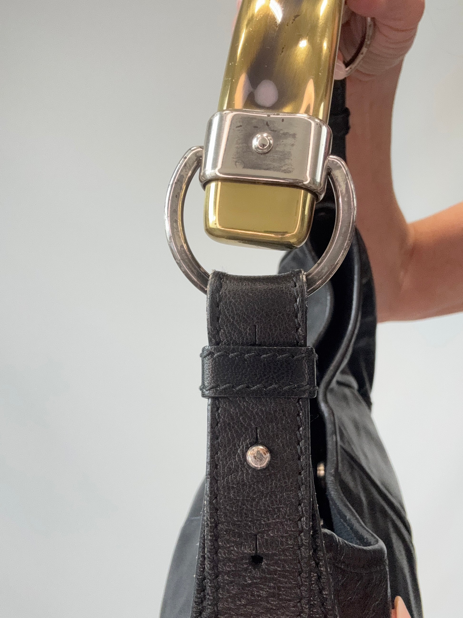 Saint Laurent Mombasa Hobo Bag  hardware