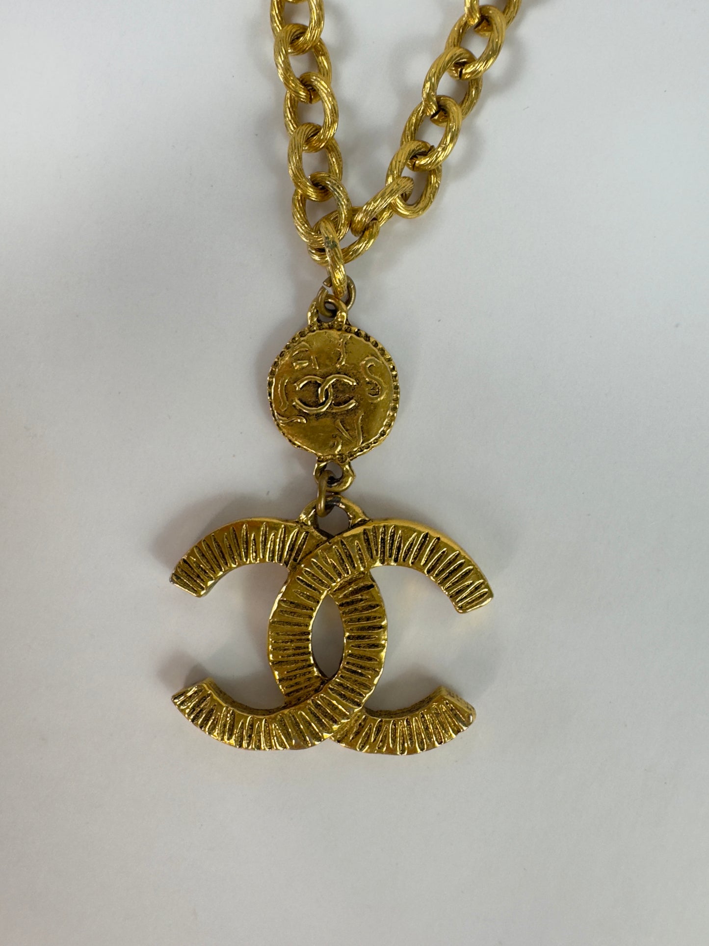 Chanel Vintage Rare Long CC With Knot Details