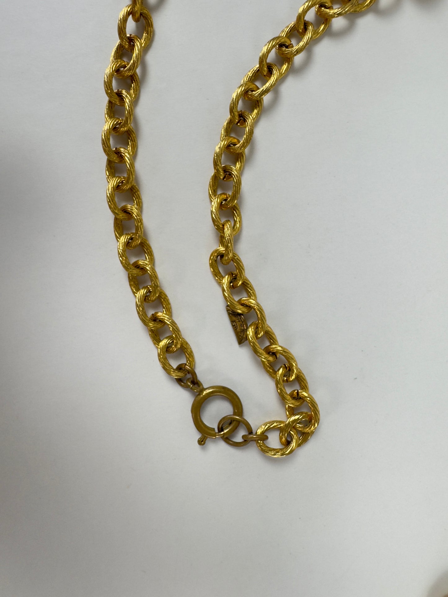Chanel Vintage Rare Long CC With Knot Details