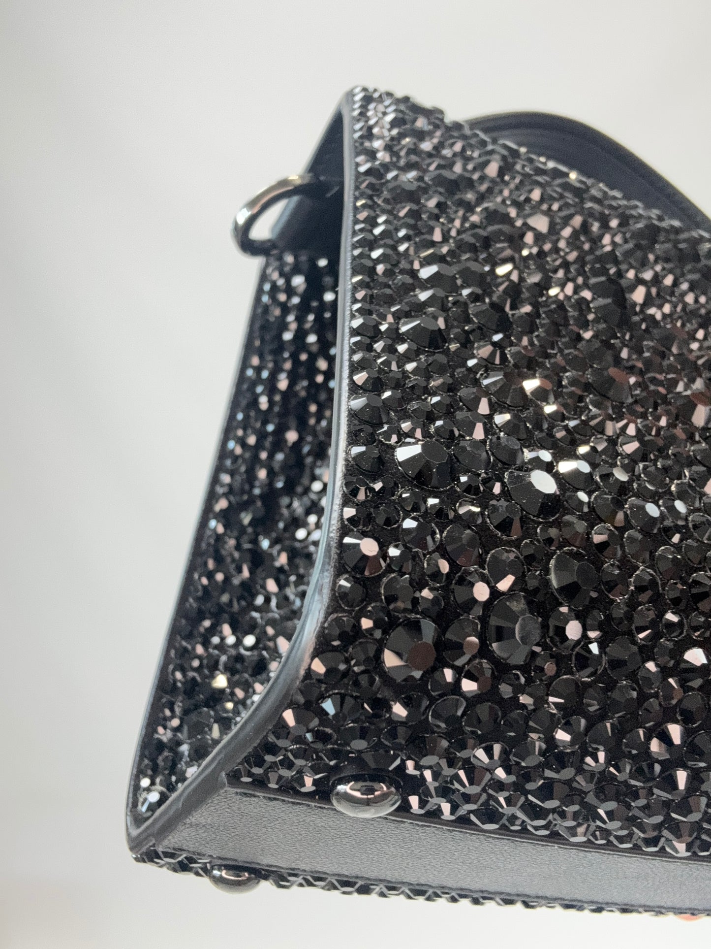 Valentino Garavani Mini VSling - Black back left bottom corner