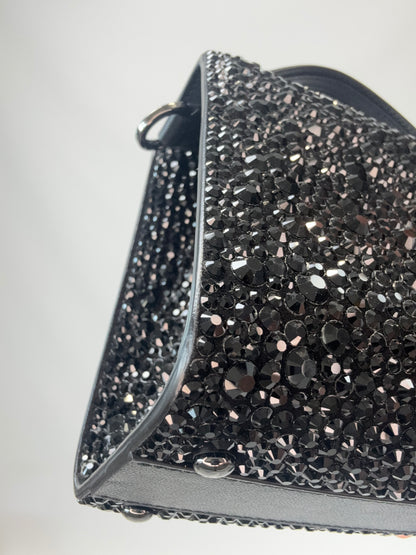 Valentino Garavani Mini VSling - Black back left bottom corner